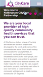 Mobile Screenshot of nottinghamcitycare.nhs.uk